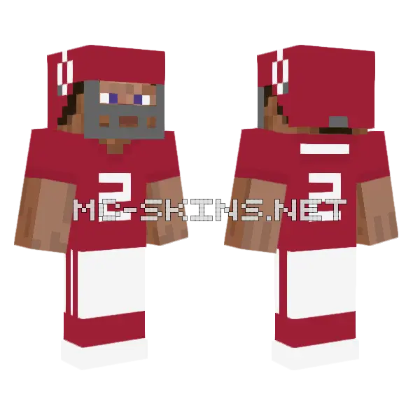 Oklahoma Home Minecraft skin, front and back