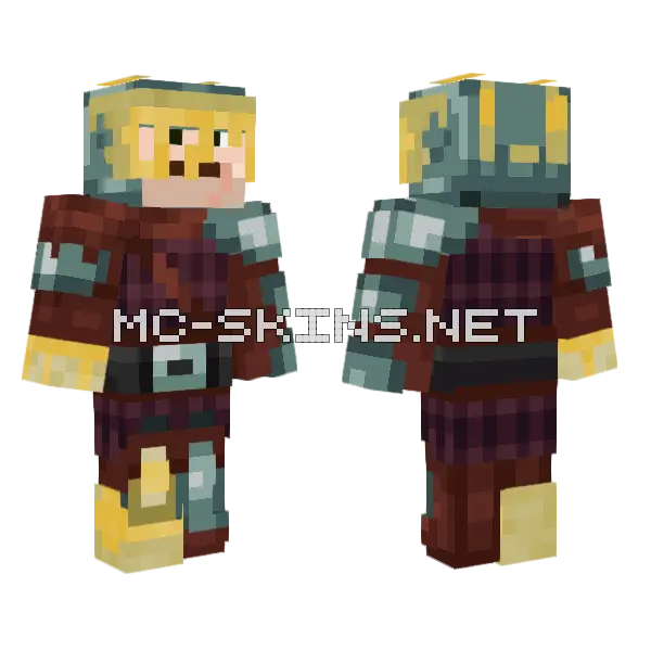 Old Knight Armor, front and back