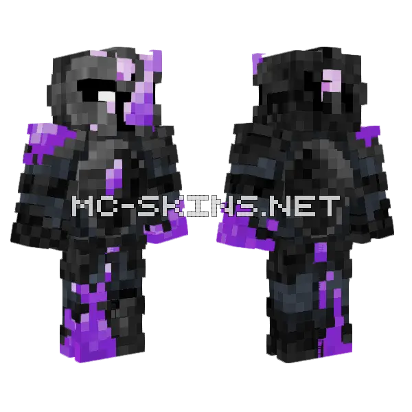 Old Night Minecraft skin, front and back