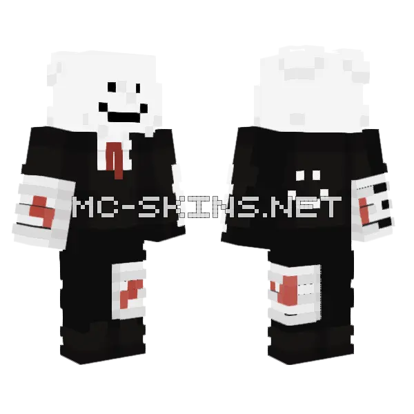 Old Skin Back From 2018 Minecraft skin, front and back