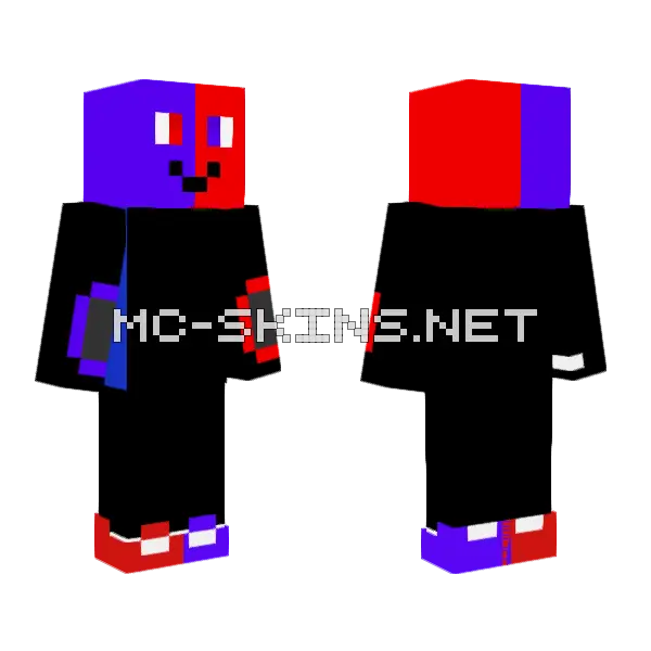 Old Switcher2 Mascot, front and back