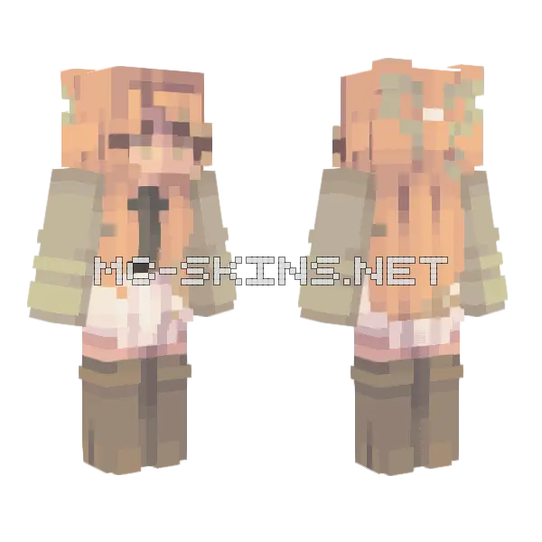 Olive Grove Skin Minecraft skin, front and back