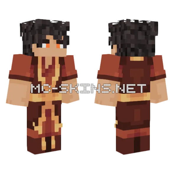 Oliver Firebender, front and back
