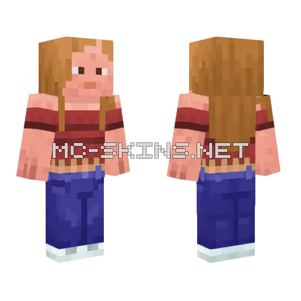 Olivia Ot2025 Minecraft skin, front and back