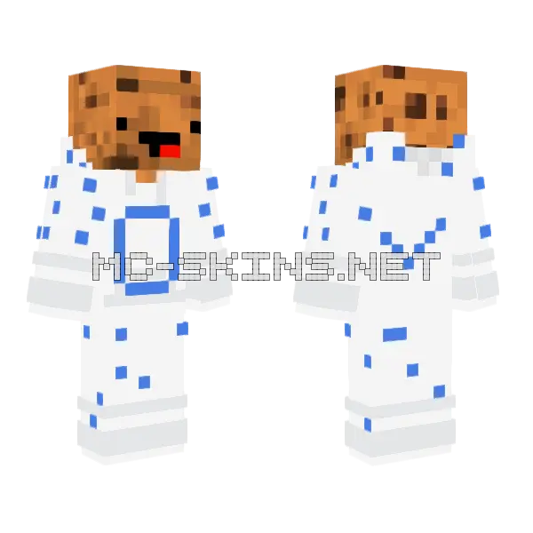 Ollie Wood Borb Merch Minecraft skin, front and back