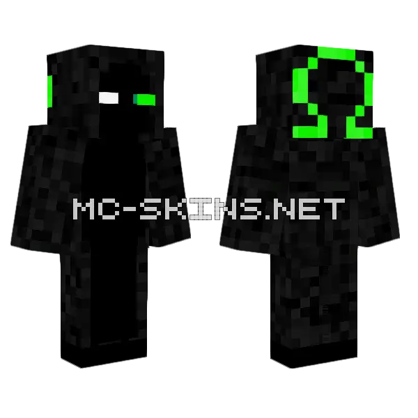 Omega Skin Minecraft skin, front and back