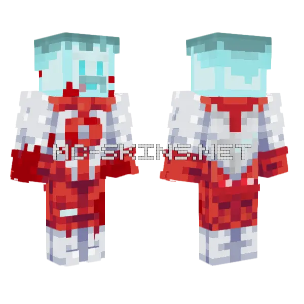 Omni Weather Bloody Minecraft skin, front and back