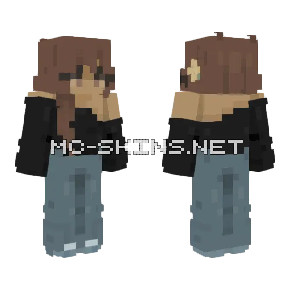 Omniscient Practice RCE Minecraft skin, front and back