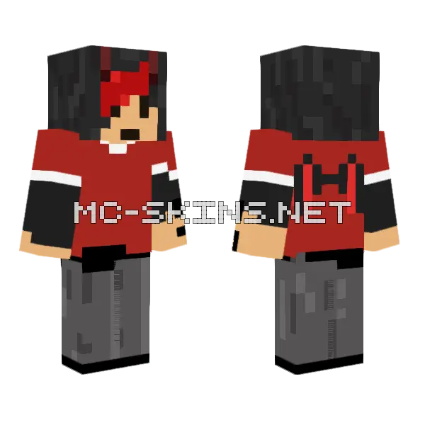 Onemalicxx S Arg Skin Minecraft skin, front and back