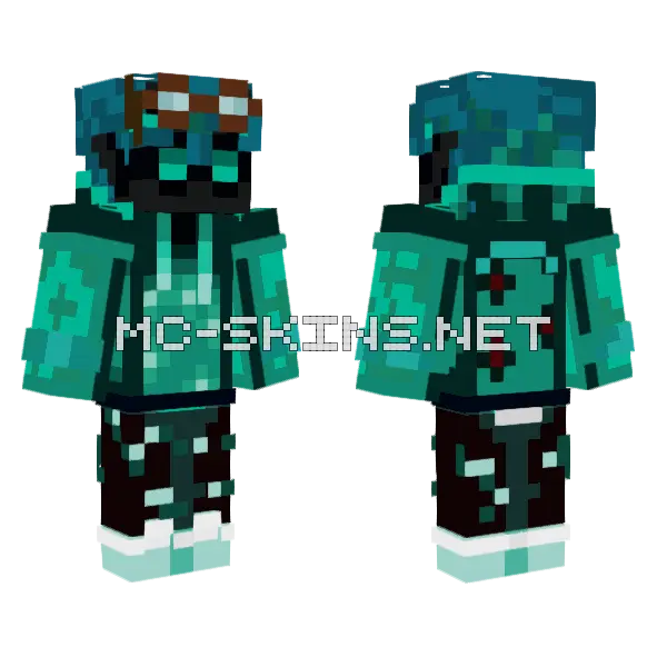 Onivo1d Skin Minecraft skin, front and back