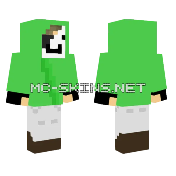 Onyx S Dream Minecraft skin, front and back