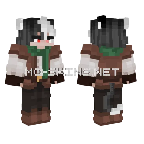 Onyx Ver 2 Stage 2 Minecraft skin, front and back