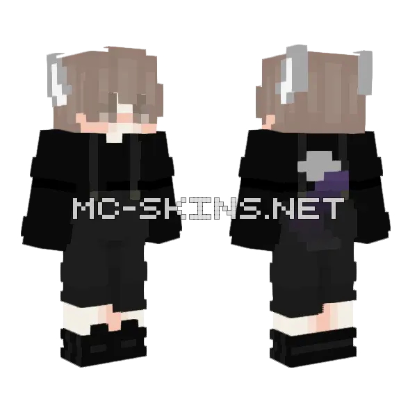 Oop Skin Minecraft skin, front and back