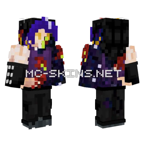 Oops I Did It Again Minecraft skin, front and back