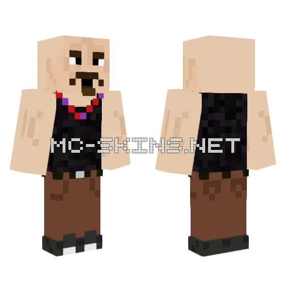 Oops Skin Minecraft skin, front and back