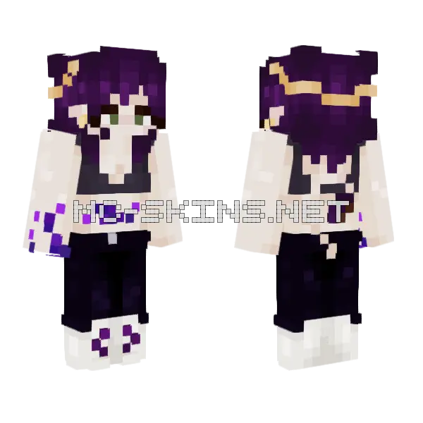 Oopsie Hand Too Minecraft skin, front and back