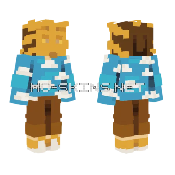Opel Astra Contest Minecraft skin, front and back