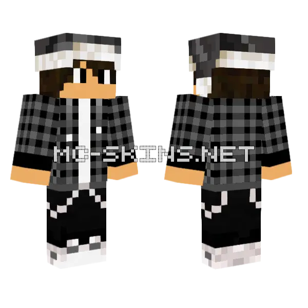 Oplazey Minecraft Skin Minecraft skin, front and back