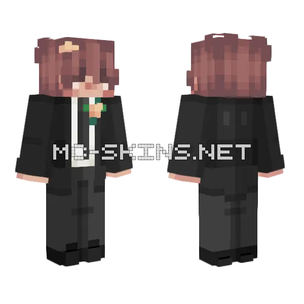 Oracle Suit Minecraft skin, front and back