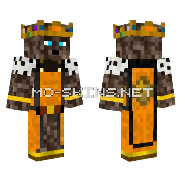 Orange and Brown Explorer, front and back