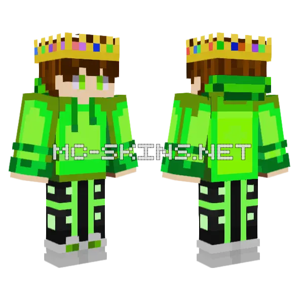 Orestis Main Skin Minecraft skin, front and back