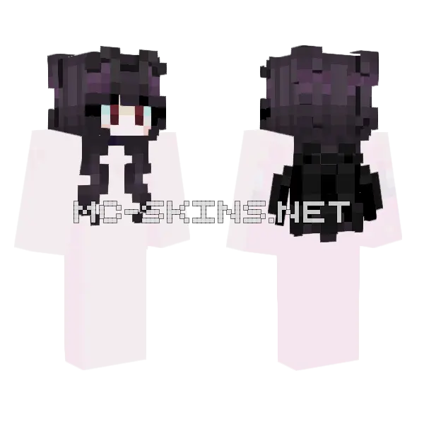Origin Base Minecraft skin, front and back