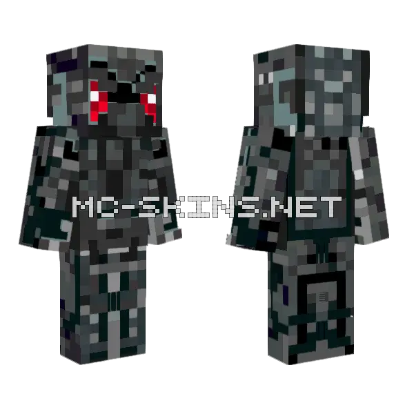 Orion Luck Minecraft skin, front and back