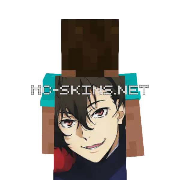 Osamu Dazai cape, outside and lining