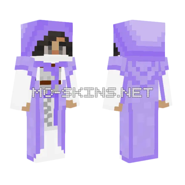 Osha Light Minecraft skin, front and back