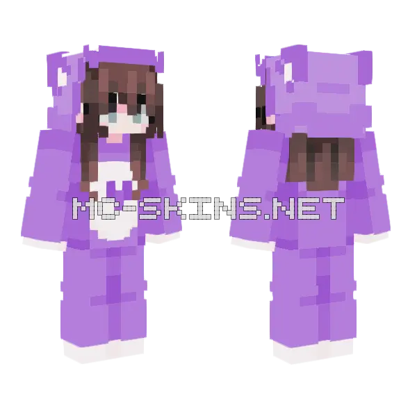 Osito Cariosito 4 Minecraft skin, front and back