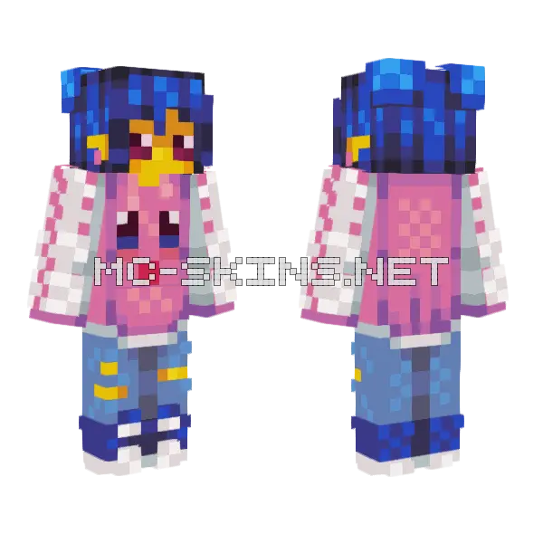 Osmosis Rce Minecraft skin, front and back