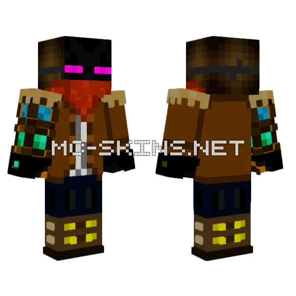 Other Enderman Skinn Minecraft skin, front and back