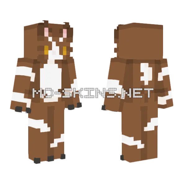 Otterkit Im Back Name Change Minecraft skin, front and back