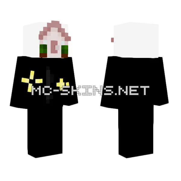 Our Town Beginning Invites Minecraft skin, front and back