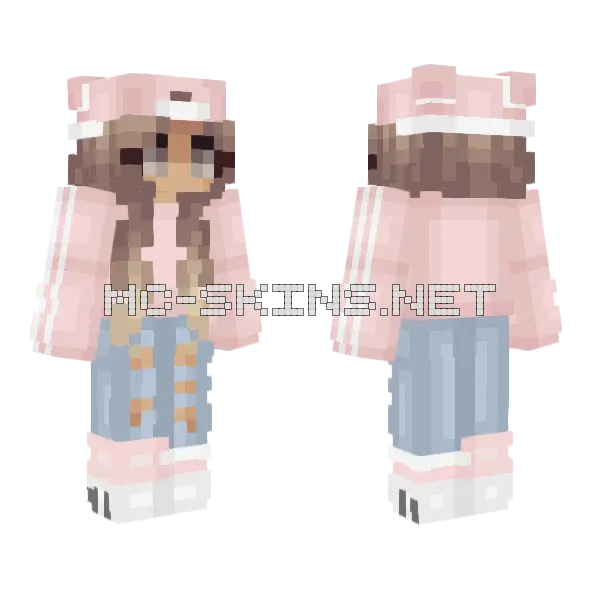 Outa Your League Minecraft skin, front and back