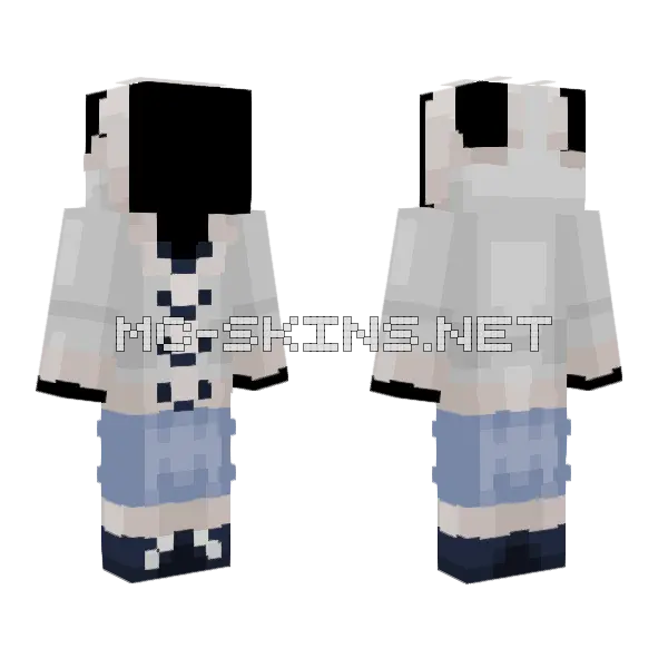 Outfit Base Minecraft skin, front and back