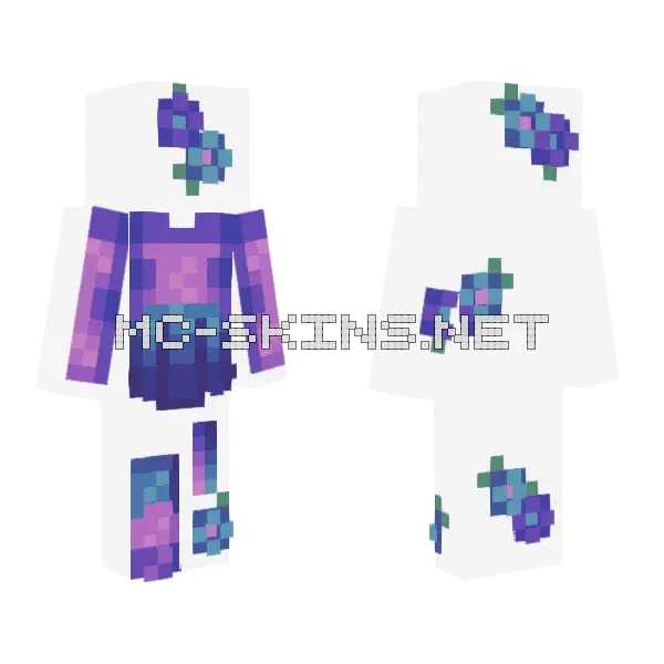Outfit Shading for Ohcqt Minecraft skin, front and back