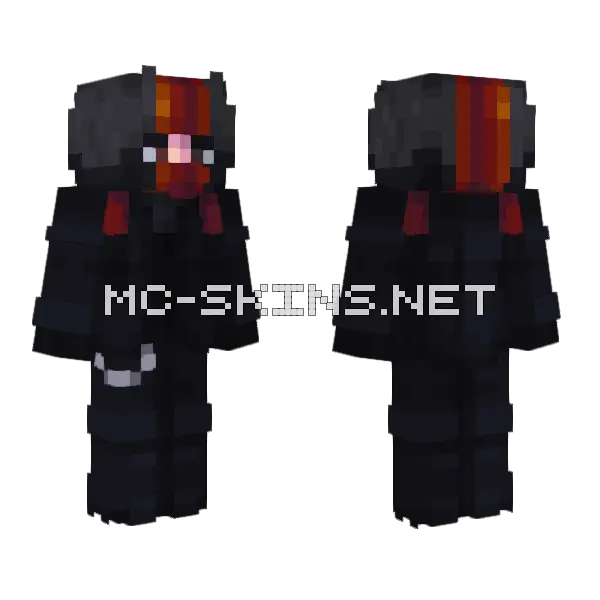 Overcompensate Minecraft skin, front and back