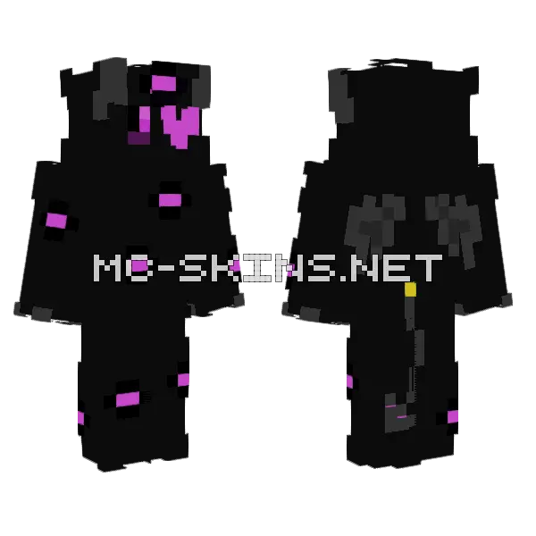 Overwrite Flipping Minecraft skin, front and back