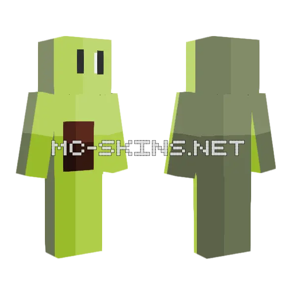 Ovo Coto Minecraft skin, front and back