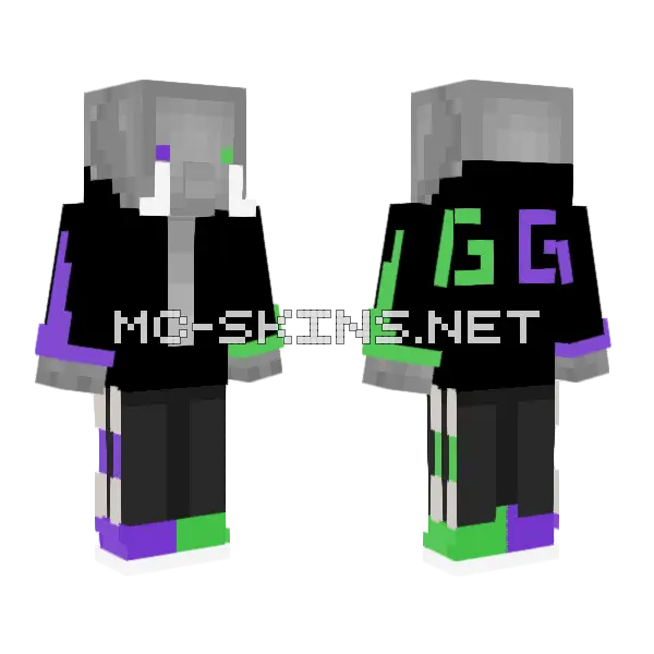Owen Sans Minecraft skin, front and back