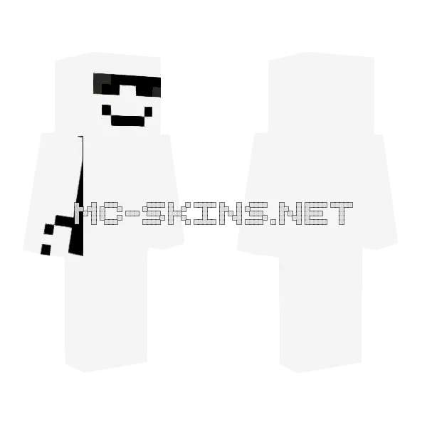 Oybuhewfdlbgjcwesdbhfhbsdjfbds Minecraft skin, front and back