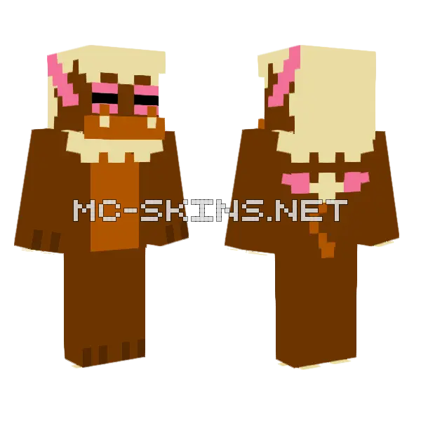 P1 S Froyo Minecraft skin, front and back