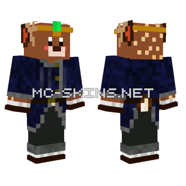 P3ryt0n Skin Minecraft skin, front and back