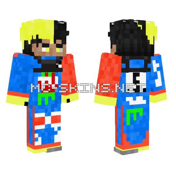 Paczek5 Minecraft skin, front and back