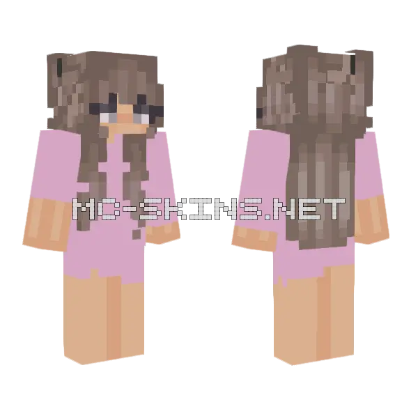 Pajama Remake Minecraft skin, front and back