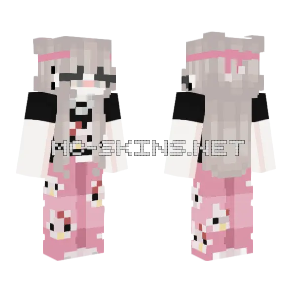 Palala 01 Minecraft skin, front and back