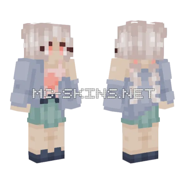 Pale Blue Mage, front and back