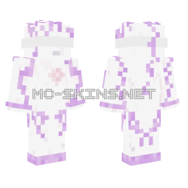 Pale Ghostly Figure, front and back