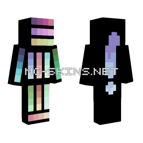 Palette Contest Results Minecraft skin, front and back